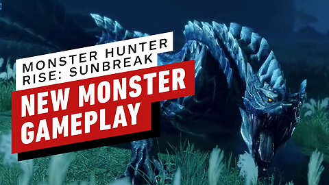 Monster Hunter Rise - Sunbreak - New Monster Lunagaron Gameplay