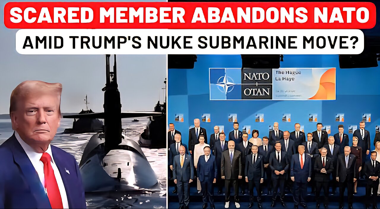 Scared NATO Member Abandons Alliance After Trump's Nuclear Submarine Move Against Russia | US| Putin