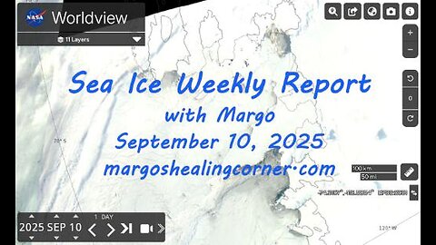 Sea Ice Weekly Report with Margo (Sept. 10, 2025)