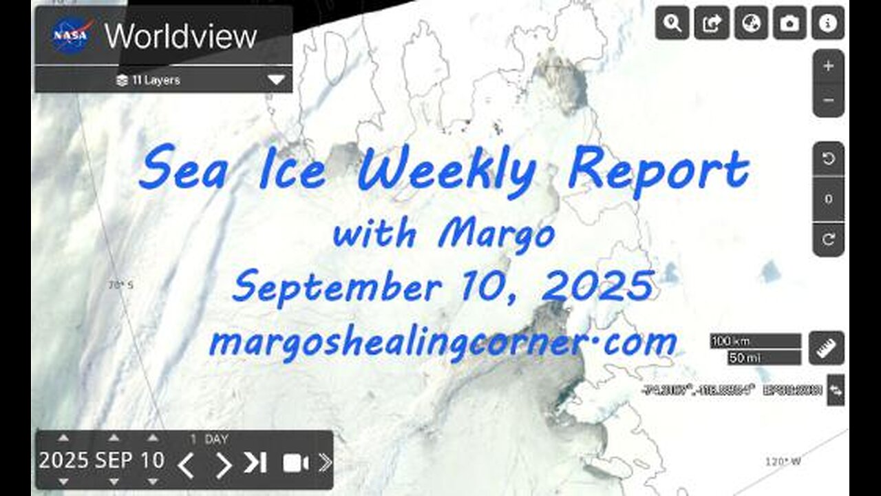 Sea Ice Weekly Report with Margo (Sept. 10, 2025)