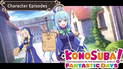 KonoSuba: Fantastic Days (Global) - Character Episode Aqua