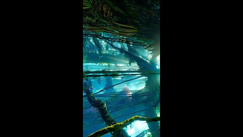 Exploring a Stunning Underwater Jungle 🌿 | Unreal Fantasy World | #shorts