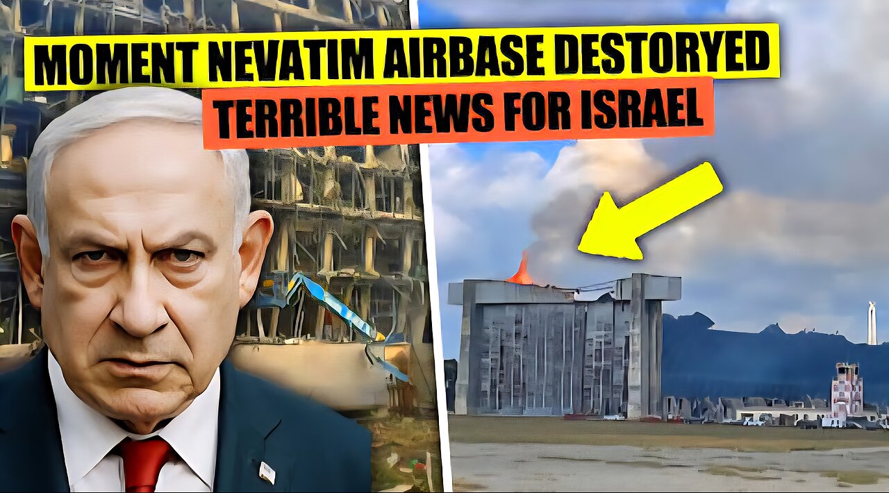 BREAKING: Israel’s Largest Airbase & Netanyahu’s Home OBLITERATED after Hypersonic Strike!