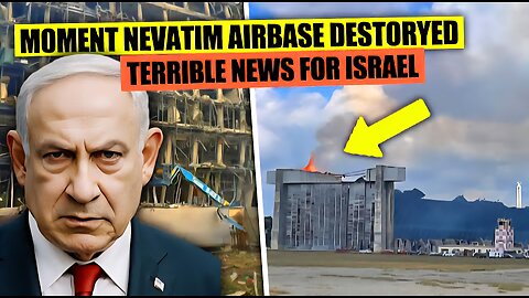 BREAKING: Israel’s Largest Airbase & Netanyahu’s Home OBLITERATED after Hypersonic Strike!