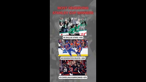 Here is who REALLY needs to lock in and take home Lord Stanley 👀 🏒 🏆