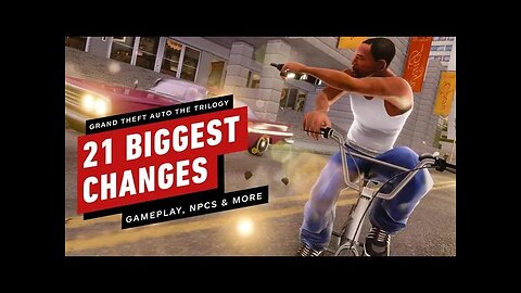 21 Biggest Changes in Grand Theft Auto - The Trilogy - Definitive Edition