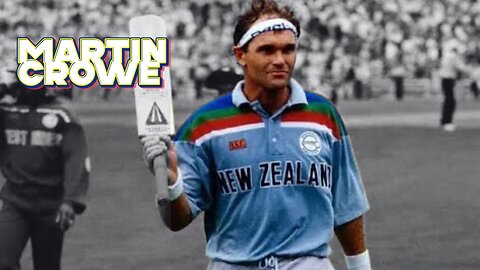 Martin Crowe, New Zealand’s batting genius #martincrowe #kiwilegend #newzealandcricket