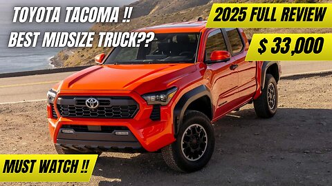 2025 Toyota Tacoma – Is This the Best Midsize Truck Yet? #autorebelgarage