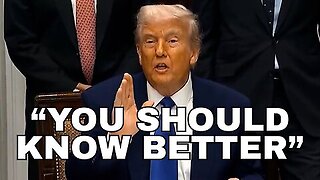 Trump RIPS ABC News When Asked About Accepting Gift from Qatar