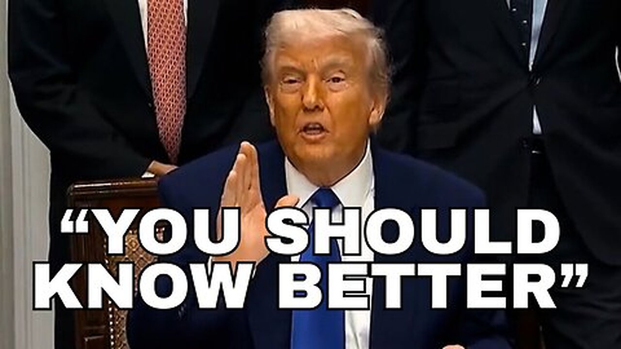 Trump RIPS ABC News When Asked About Accepting Gift from Qatar