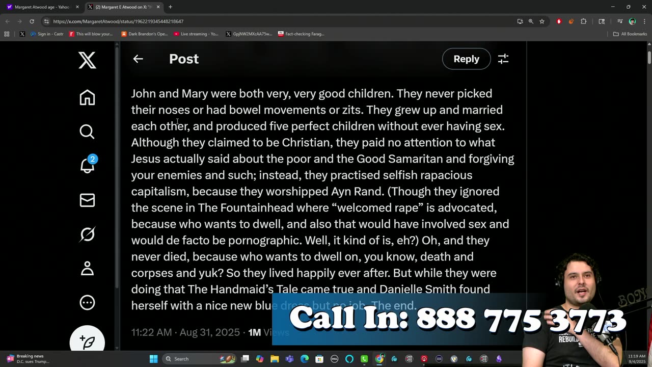 Anchor Baby Show | CALL-IN 888 775 3773