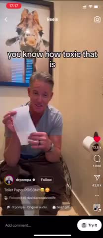 Toxic Toilet Paper