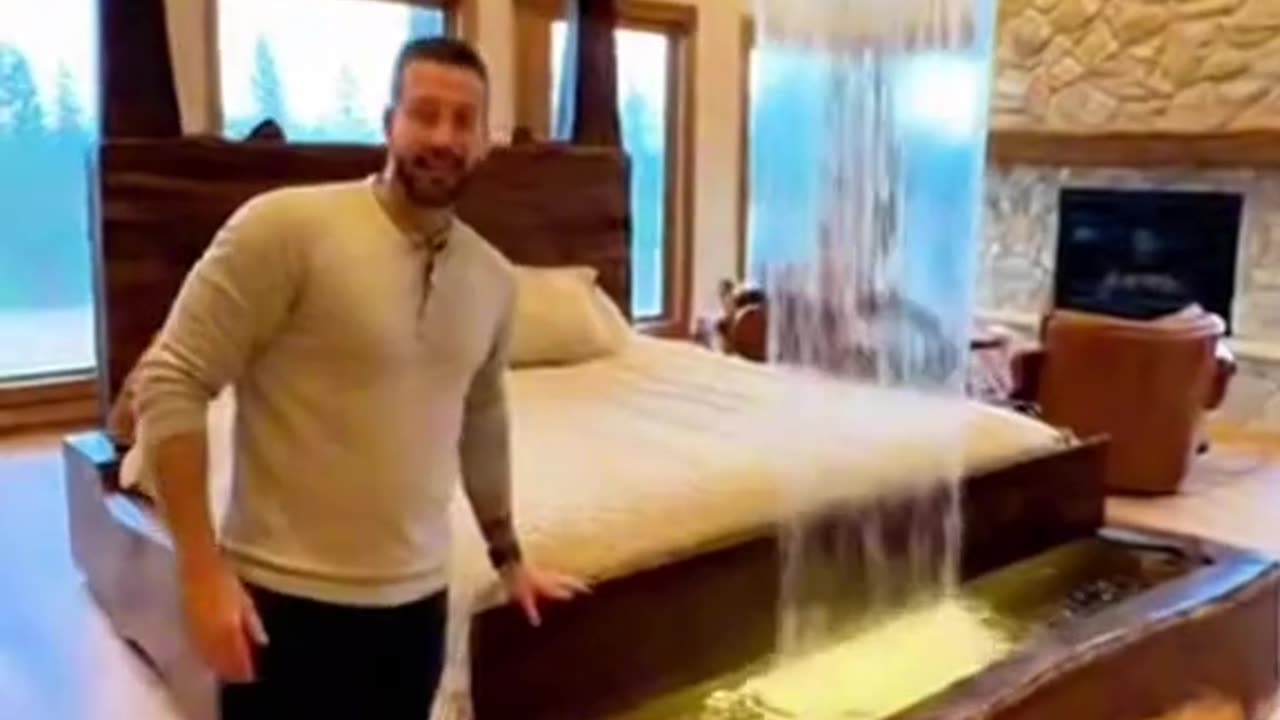 ABSOLUTELY STUNNING WATERFALL BEDS