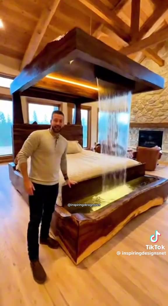 ABSOLUTELY STUNNING WATERFALL BEDS