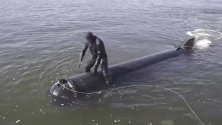 Crimea Bridge Attack Suspected to Involve Submersible Drone "Marichka"