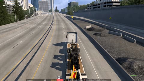 American Truck Simulator Forklifts From Seattle To Belingham In The Mack Superliner