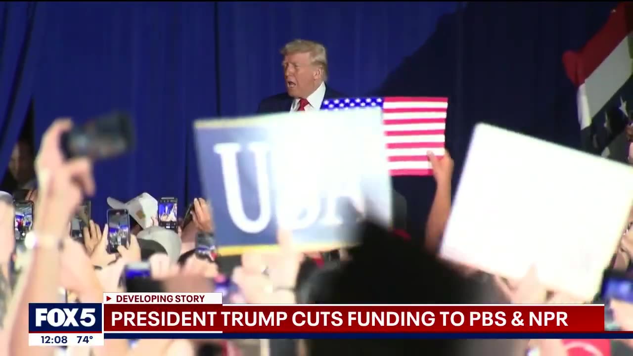 Trump cuts funding to PBS, NPR: Details