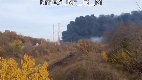 🔥🏭 Ukraine Russia War | Ladyzhyn Thermal Power Plant Under Fire | RCF