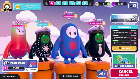 trying fall guys for the first time