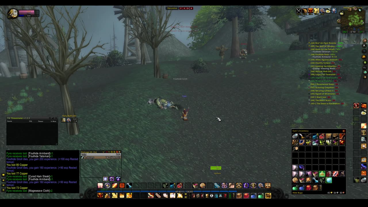 Turtle wow - The new server Ambershire - Paladin POV - Gilneas custom map - part 2