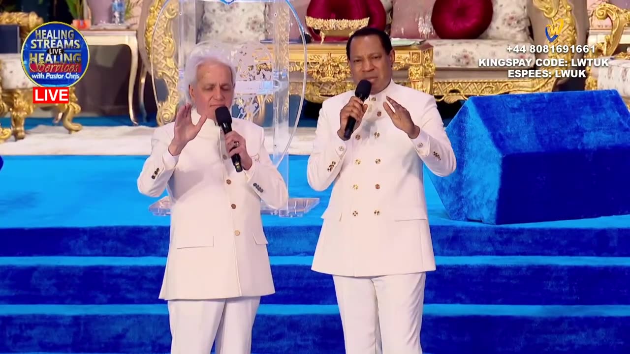 Pastor Chris and Pastor Pastor Benny Hinn Pray for Your Healing!