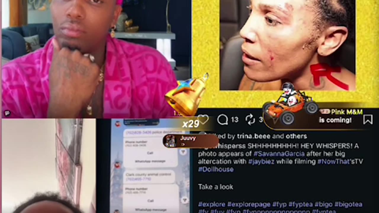 - SAVANNA ; VS MADAM LO !