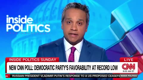 Democratic Party's Approval Rating Craters To Record Low In CNN Poll