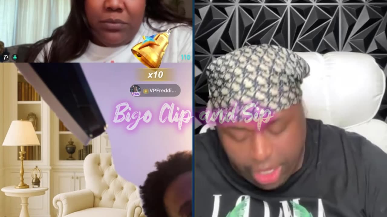 TomiKay lines DreBaby waiting on king of Bigo-team pk Prince Visa Supa Coko 6/20/25 #bigoclipandsip