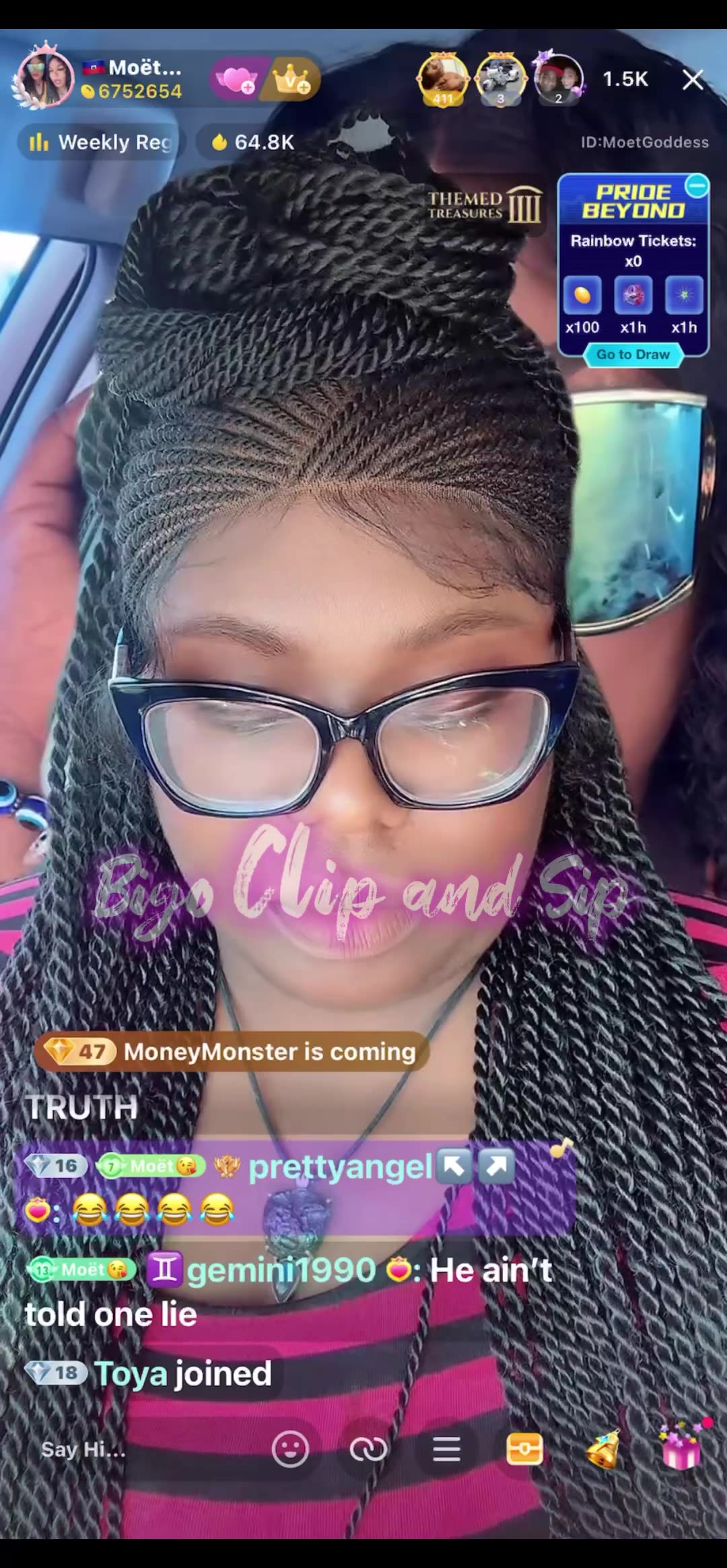 Moet lines MadamLo n Gucci-lines Reese n gets read 6/28/25 #bigoclipandsip