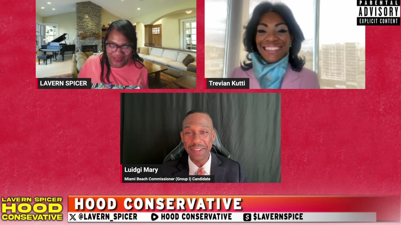 #LuidgiMary On The Lavern Spicer Show Part 1