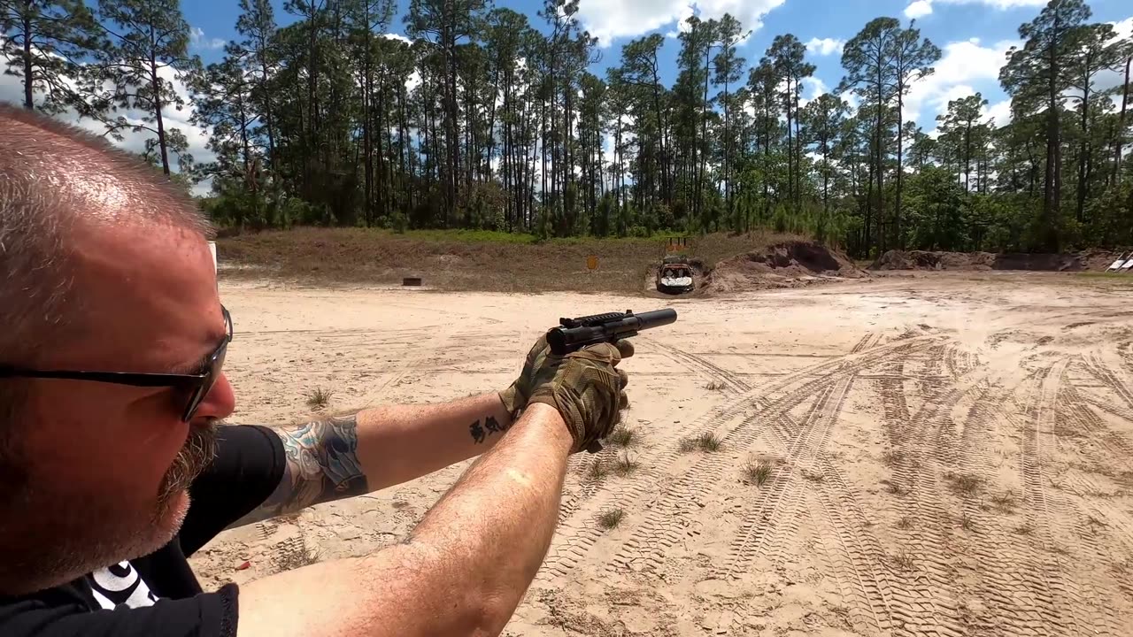 PLUTO’s Hush Hits Hard: 100-Yard Pistol Run!