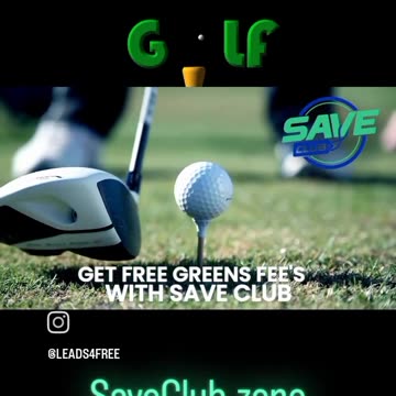Get FREE greens fees with Save Club