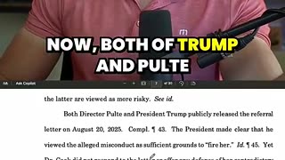 Robert Gouveia - Trump FIRES Cook After Explosive DOJ Fraud Referral