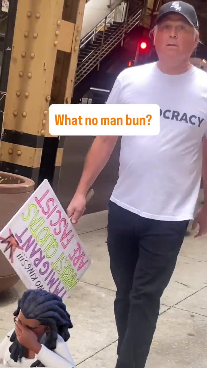 What, No Man Bun?