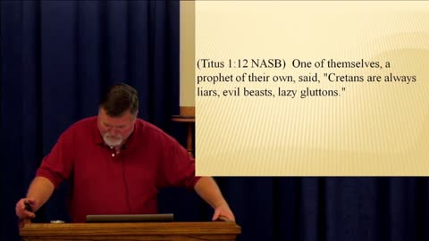 Titus 1-3 – You cannot “save” yourself, let alone anyone else. HE does the choosing. 2023