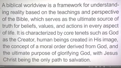 Worldviews