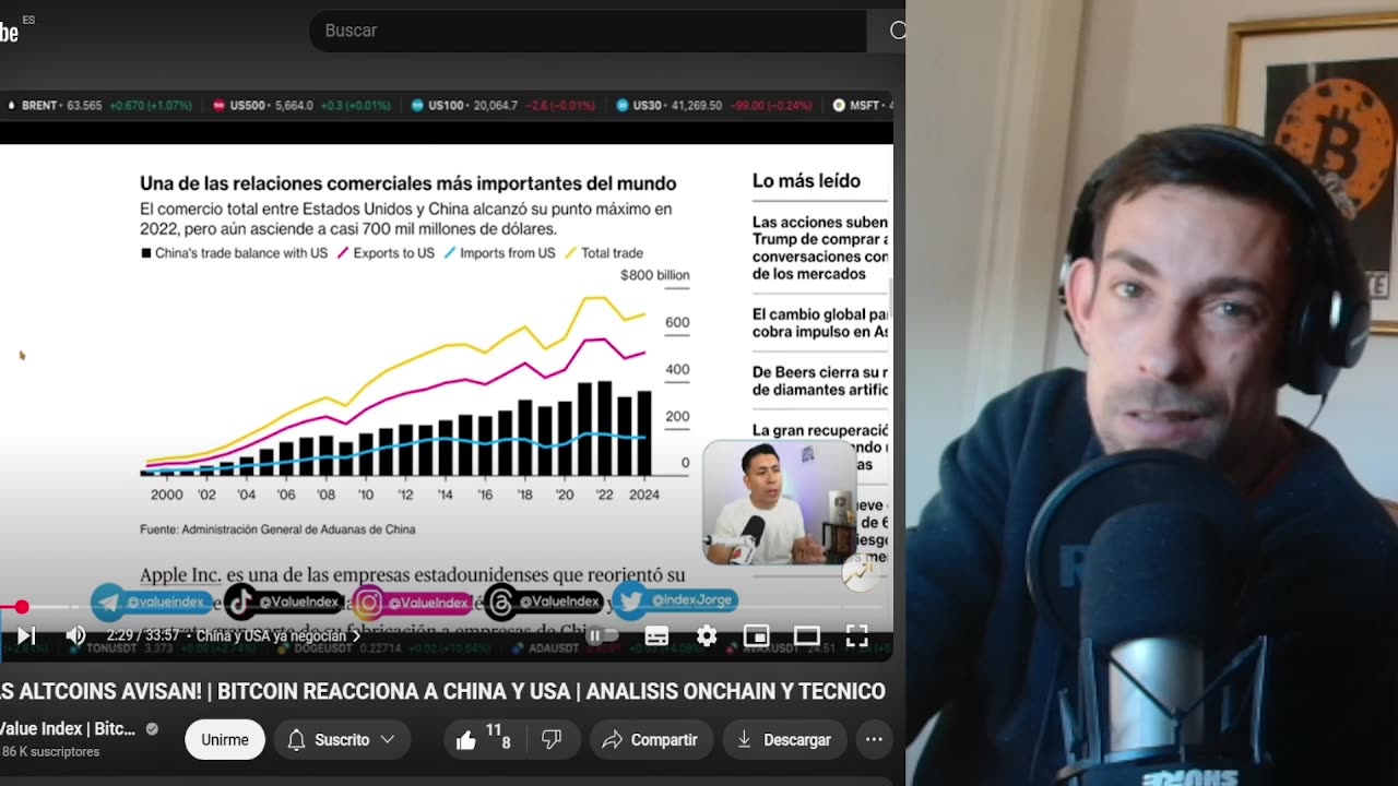 NOTICIAS EN ESPAÑOL: CRIPTOMONEDAS HOY: CHINA, TRUMP Y BITCOIN - VALUE INDEX