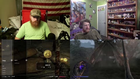 Playing Some Skyrim