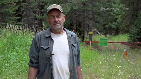 Discussing West Fork Pine Creek access video one