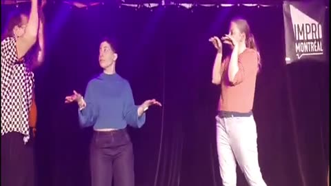 impro Guy Despina 17 janvier 2026 Bugs Bunny. And suddenly came an invasion of Giant Bunnies!!!!