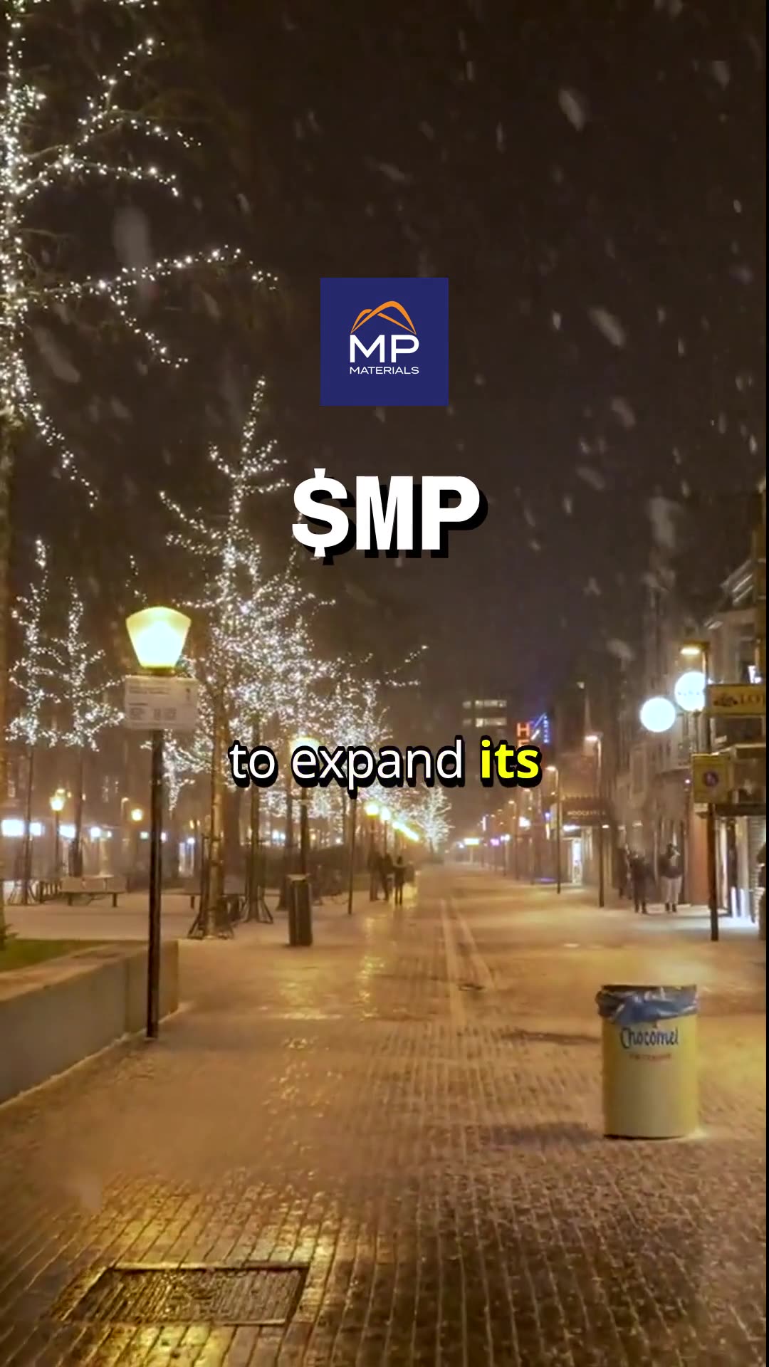 MP Materials Partners with Defense Department $MP #stonks #investing #genbet