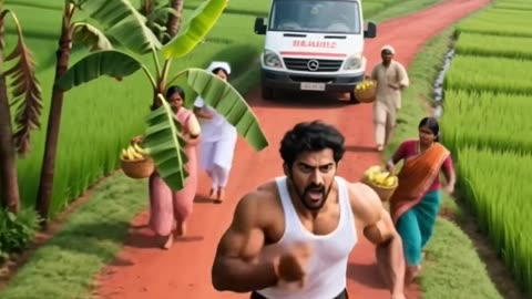 The poor puppy rescue monkey off banana #puppy #rescue #monkey #banana #animalsaas