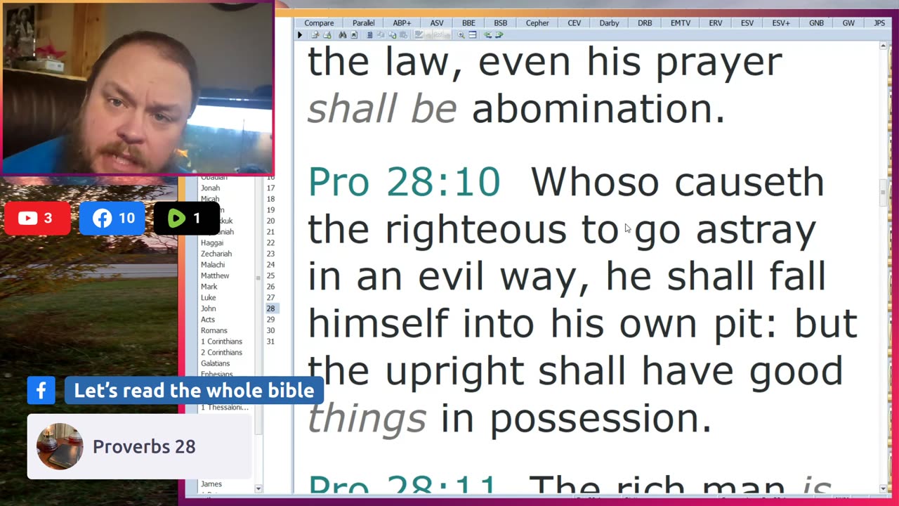 Let's Read the Whole Bible Y'all!! 06/14/2025