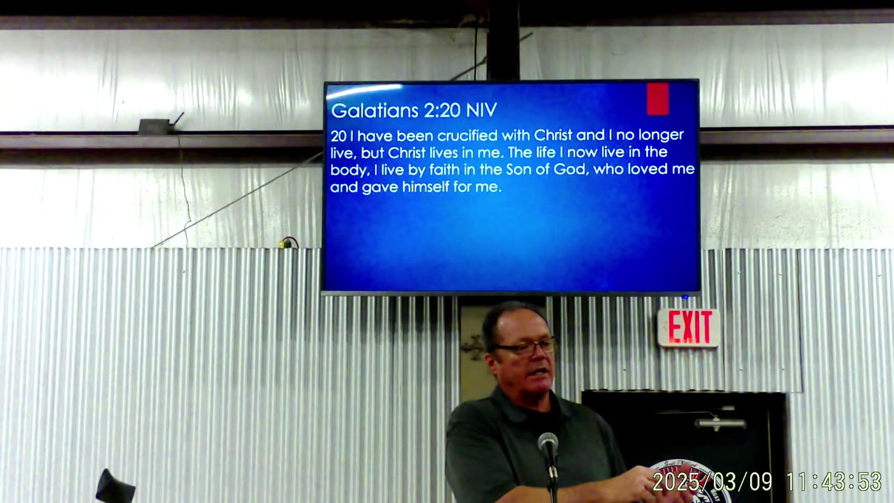 IONVINCIBLE CHURCH 3-9-25