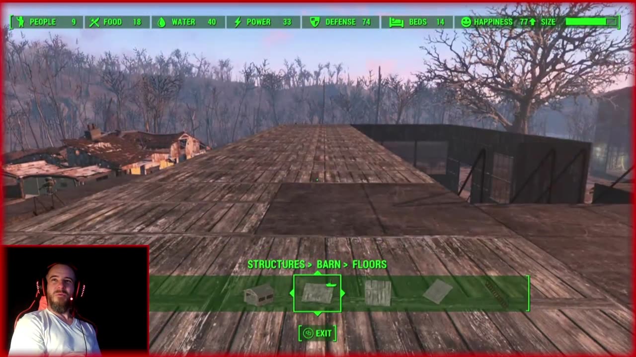 Fallout 4 Stream 11: Working on Sanctuary!