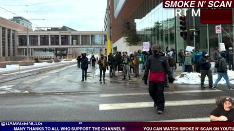WILD PROTEST FIGHT IN MINNESOTA #PROTEST #LIVE #ICE