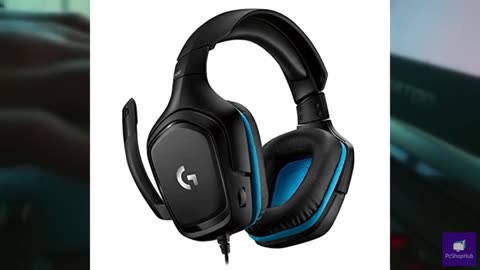 Logitech G432 Wired Gaming Headset, 7.1 Surround Sound, DTS Headphone:X 2.0, Fli
