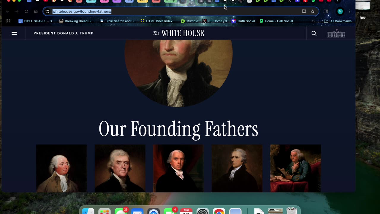 8/12/25 Can you be a CHRISTian Nation & have Freedom of Religion? What does FATHER say?