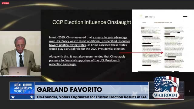 Garland Favorito: CCP Election Influence Onslaught