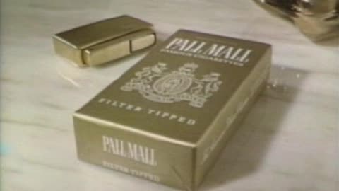 Commercial - Pall Mall Gold 100s Cigarettes 1967 color